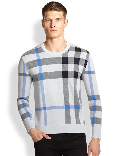 burberry brit sweater short sleeve|Burberry clothing for men.